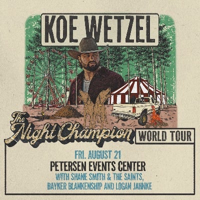 More Info for Koe Wetzel 