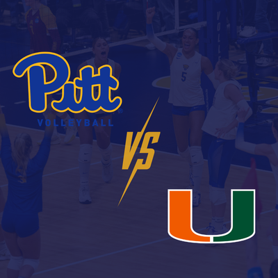 More Info for Pitt Women's Volleyball Vs. Miami