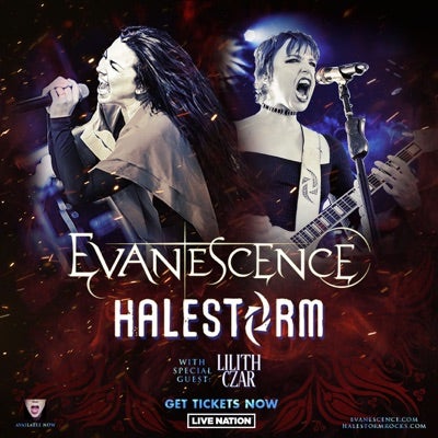 More Info for Evanescence x Halestorm