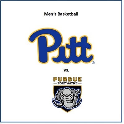 More Info for Pitt Men's Basketball vs. Purdue Ft. Wayne