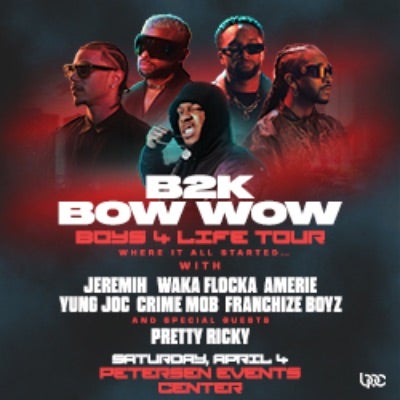 More Info for Boys 4 Life Tour: B2K, Bow Wow & more!