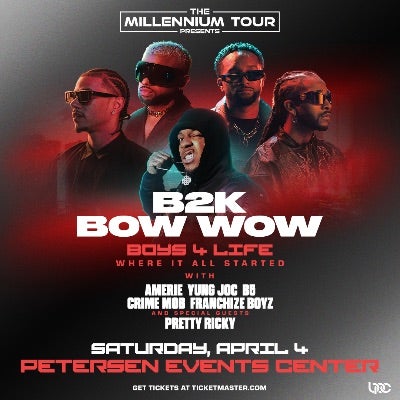 More Info for Boys 4 Life Tour: B2K, Bow Wow & more!