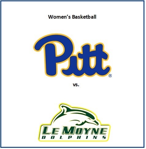 More Info for Pitt Women's Basketball vs. Le Moyne