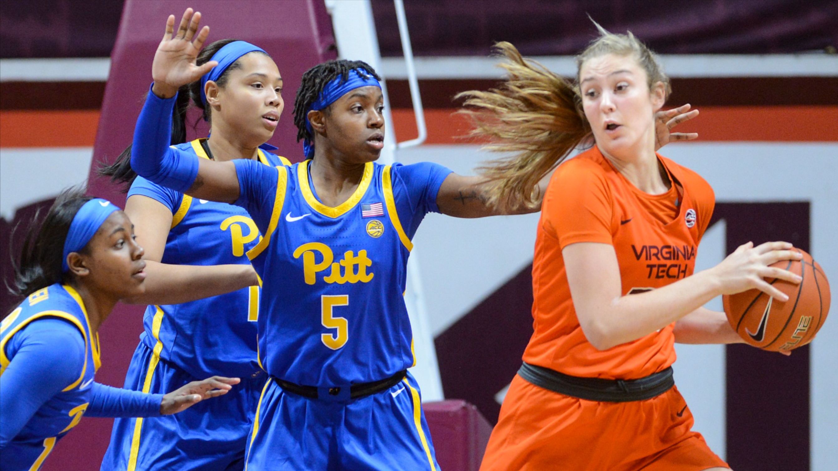 Pitt Women's Basketball vs Virginia Tech Petersen Events Center